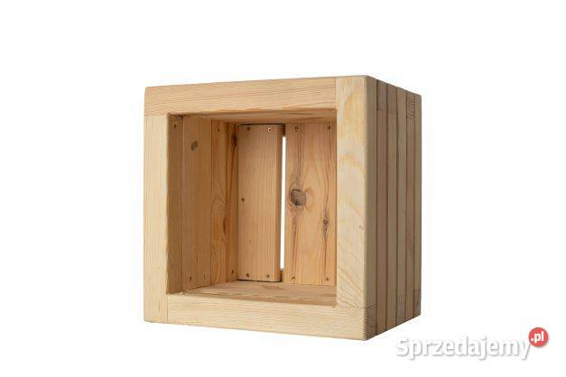 Donica drewniana KWADRATOWA ogrodowa donica na Kalety