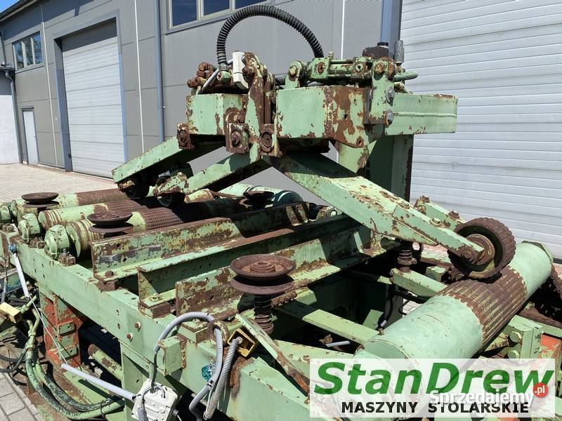 Wielopiła Obrzynarka WD stół centrujący rolkowy Mojusz