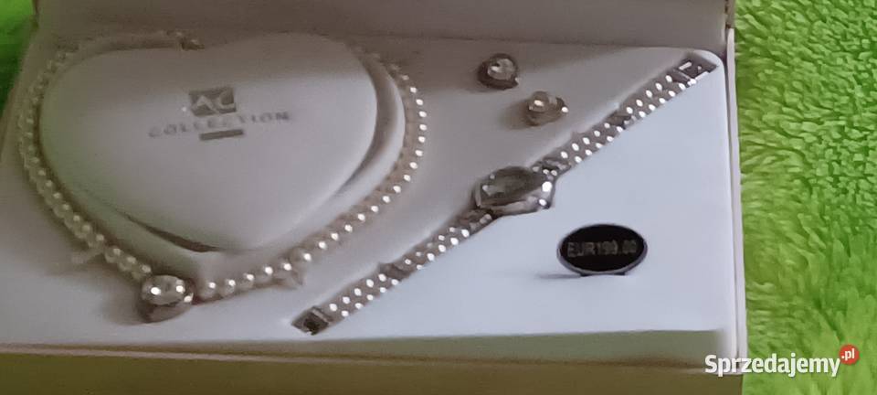 AC COLLECTION zestaw biżuterii z perłami i Poznań