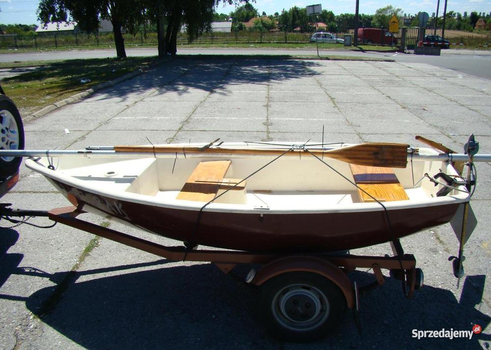 ŁÓDKA Figiel PRZYCZEPA Zarejestrowana Żeglarstwo Kalisz