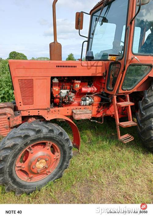 MTZ 82 z pług 4 skibowy Agro masz mazowieckie Wyrozęby-Konaty sprzedam