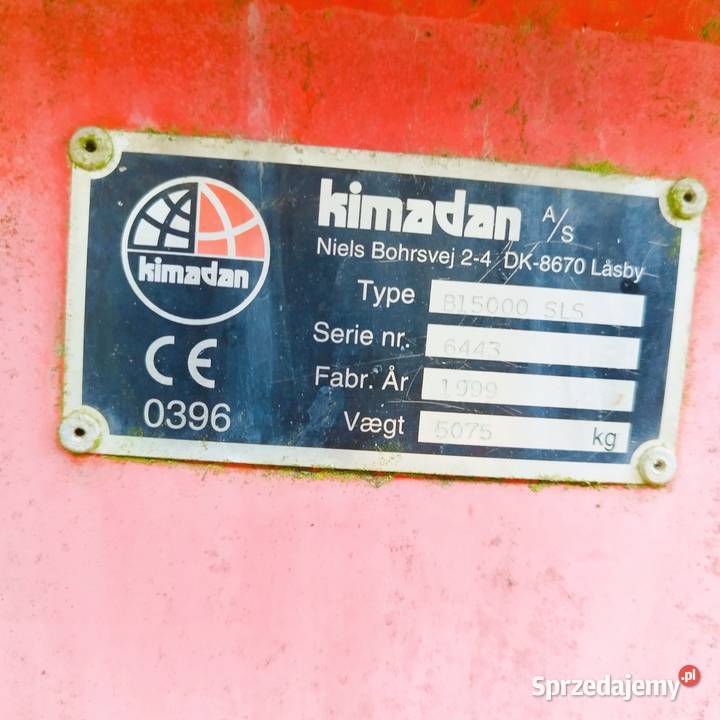 Beczkowóz Kimadan 15000l wóz asenizacyjny do Abramów