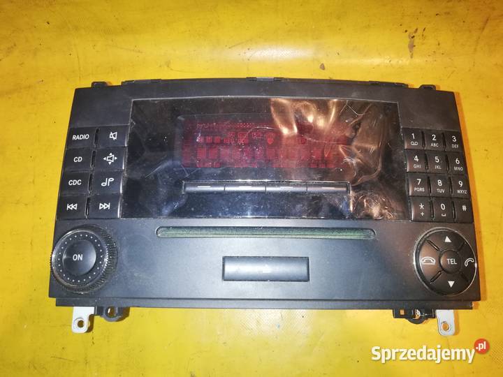 radio CD Mercedes W169 typMF2550 Piotrków Trybunalski