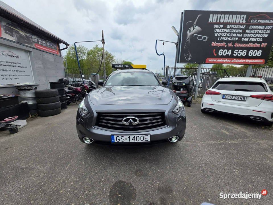 Infiniti QX70 30 Diesel 238 Kamera 360 Navi Słupsk sprzedam
