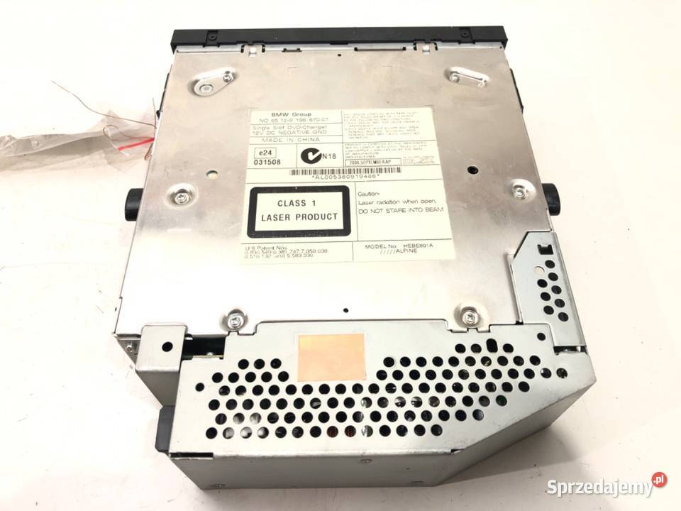 ZMIENIARKA CD BMW E71 0714 9196670 NAPĘD CZYTNIK osobowe