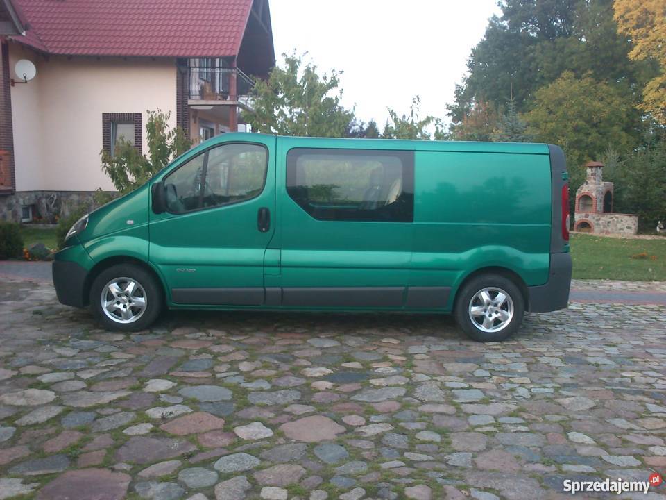 Renault Trafic maxi 25 dCI L2H1P2 zielony Prabuty