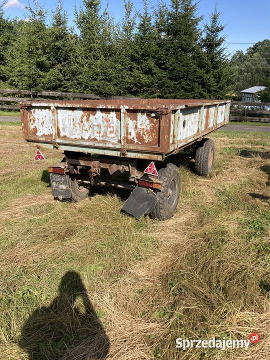 Przyczepa rolnicza D 47 WYWROTKA dolnośląskie Niemcza