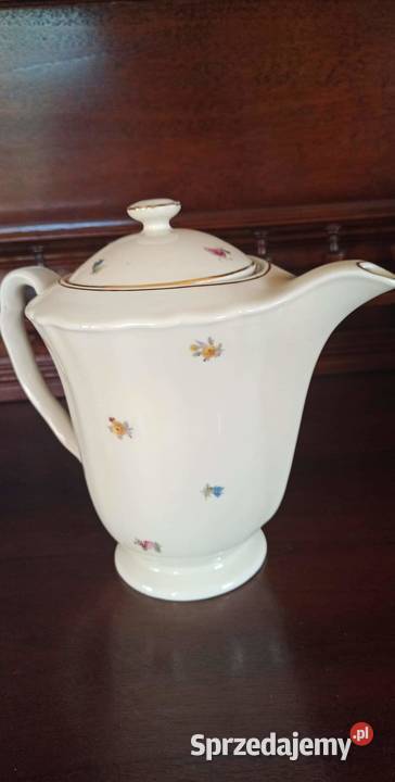 dzbanek ecru Royal Made in Czechoslovakia Gdańsk