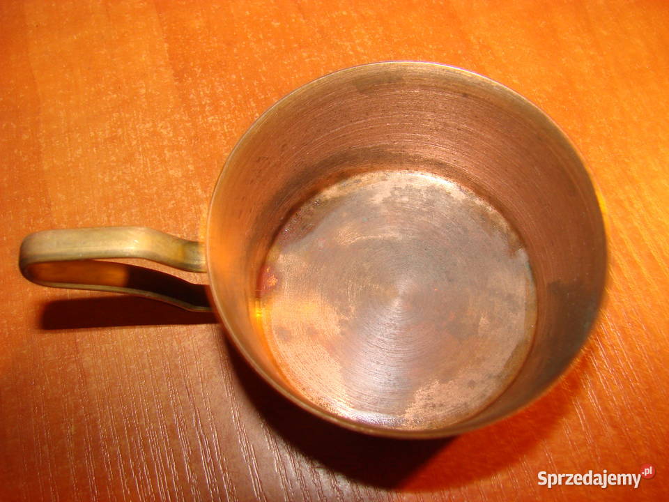 miedziana filiżanka Pruszcz Gdański sprzedam