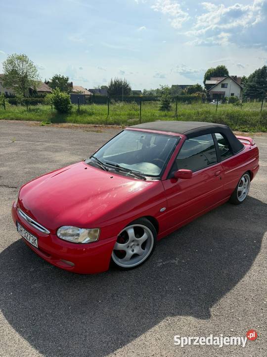 Ford Escort MK7 czerwony Escort dolnośląskie Lwówek Śląski