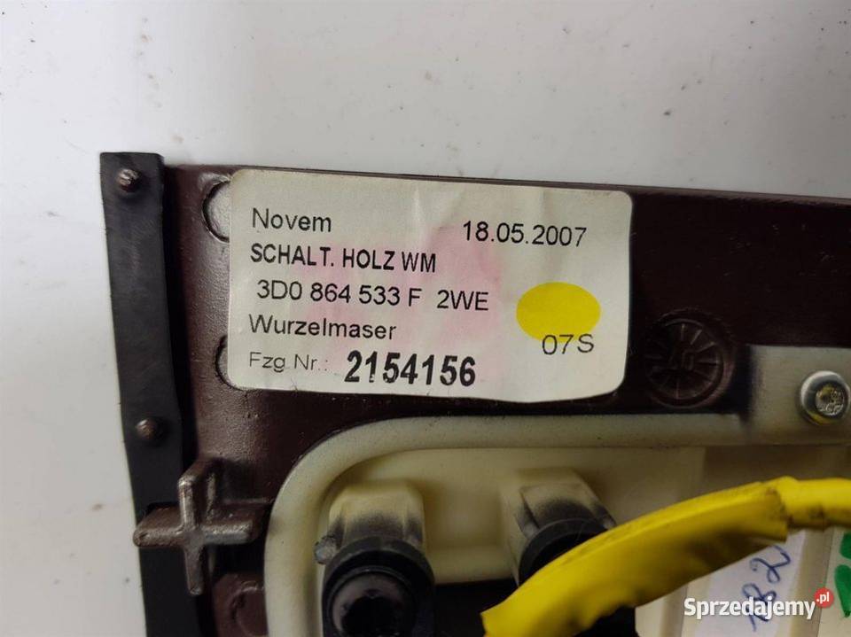 PANEL VOLKSWAGEN PHAETON 3D0864533F Części samochodowe Lipno