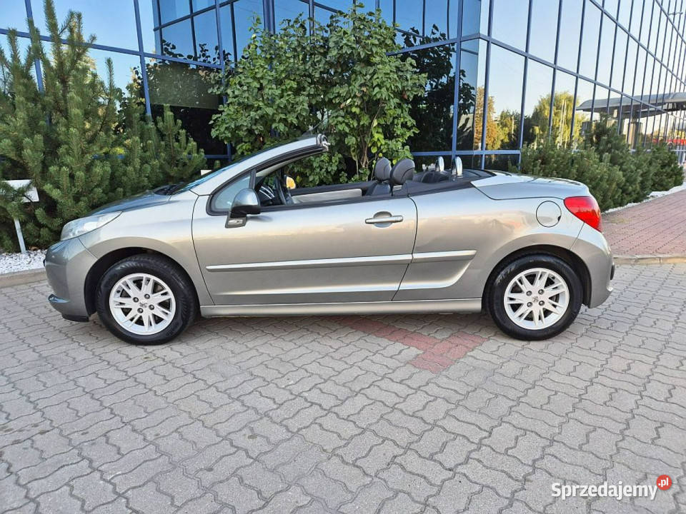 Peugeot 207 CC LPG GWARANCJA skorzana tapicerka garażowany Warszawa
