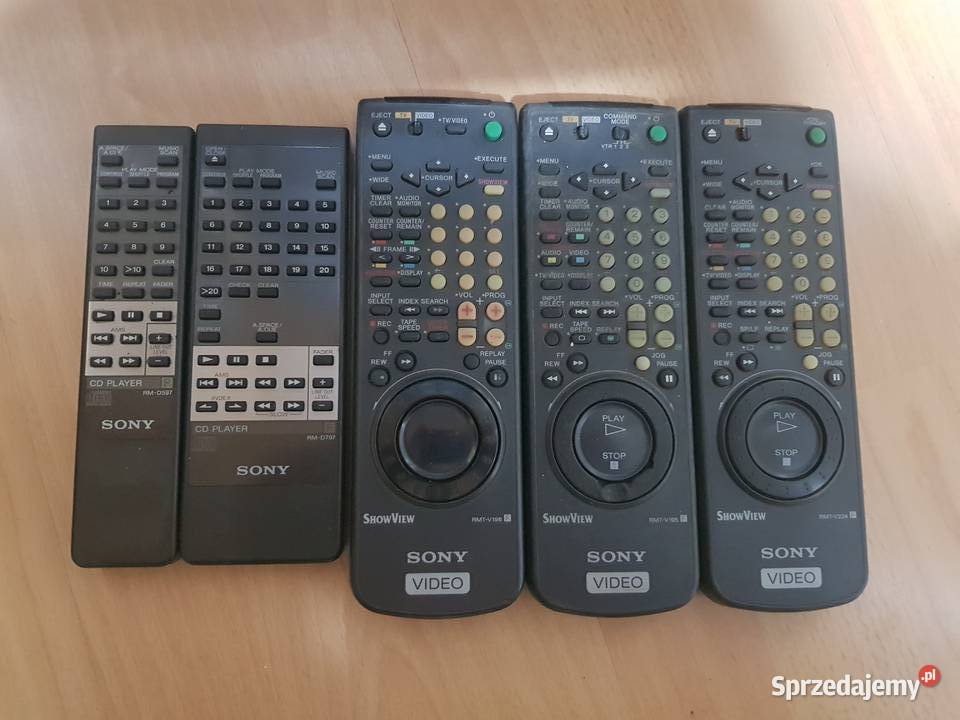 SONY MEGA ZESTAW VHSHi8 VHS KINO DOMOWE mazowieckie Warszawa
