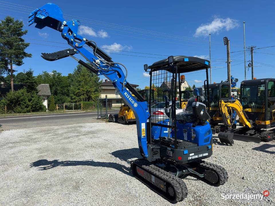 Nowa Minikoparka RIPPA R15 ECO Kubota 15T Koparki podlaskie Białystok