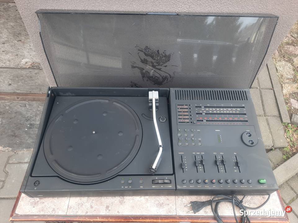 Stary gramofon Braun P4000 radio niesprawny
