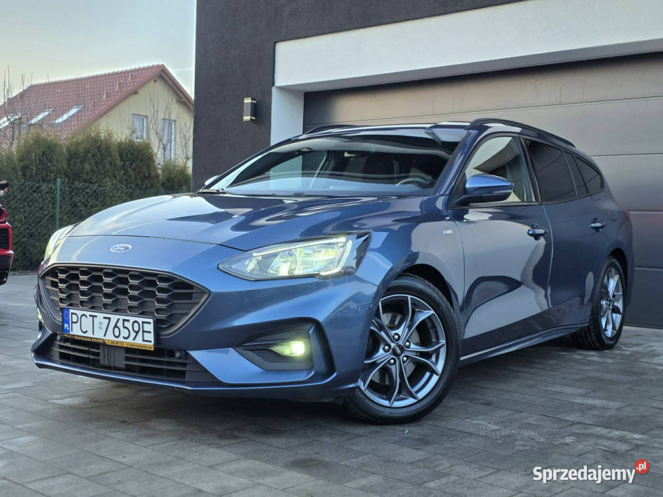 Ford Focus STline 15 benzyna ŚLICZNY i zadbany 140560km Czarnków
