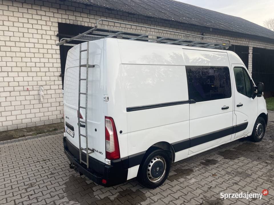 Opel Movano brydadówka 7 miejsc hak Poddębice sprzedam