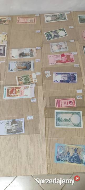 Banknoty Europa Egzotyka pojedyńcze serie UNC