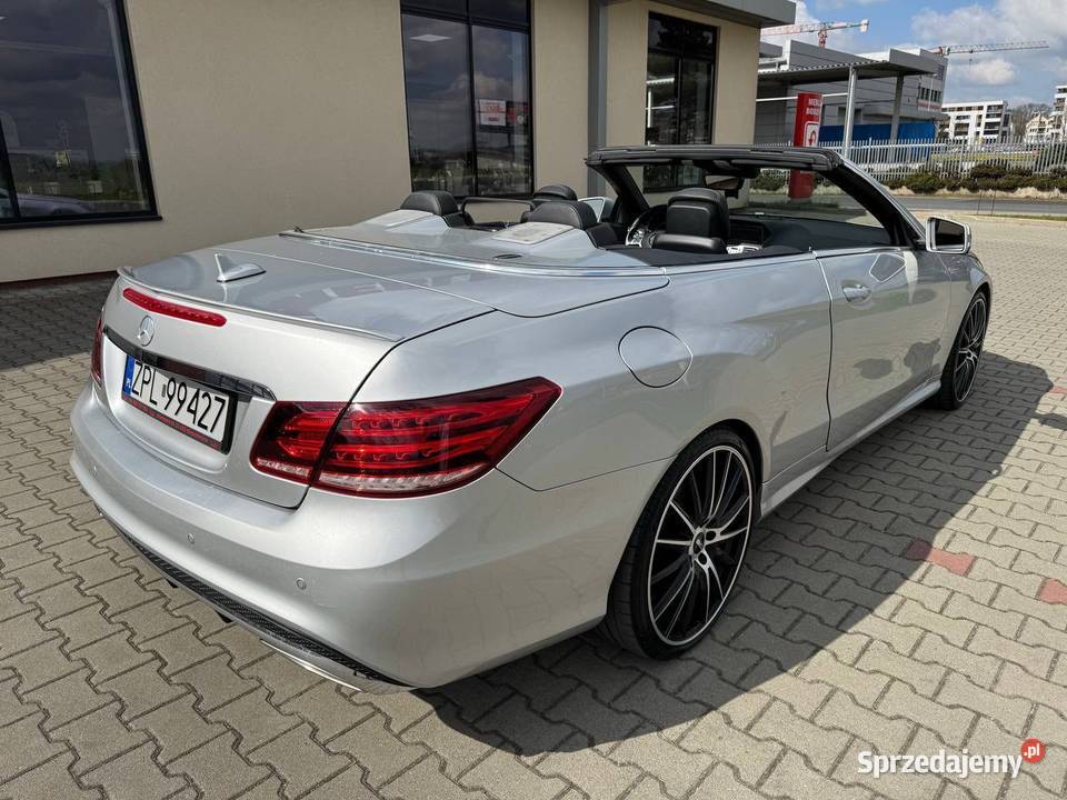MercedesBenz E500 Cabrio AMG 47 V8 Biturbo 2/3 Klasa E Kraków sprzedam