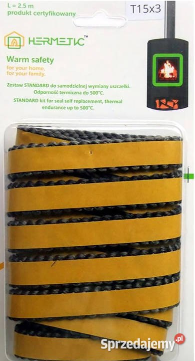 TAŚMA USZCZELKA NAPRAWCZA DO KOMINKA PIECA Tarnów