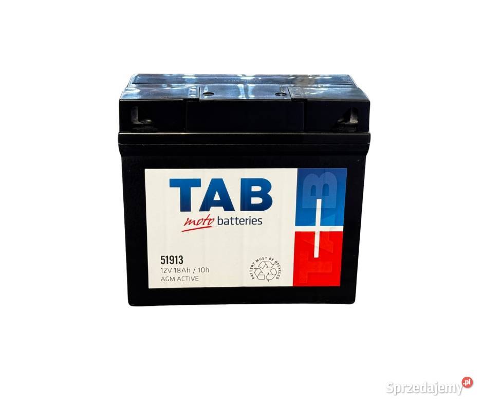 Akumulator TAB 12V 18Ah 250A YT19 51913 AGM podkarpackie Jasło