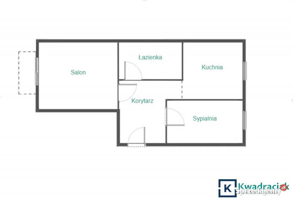 Mieszkanie 40m2 2 pokoje Krosno Feliksa