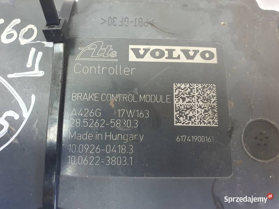 Volvo S60 II XC60 POMPA ABS hamulowa Sterownik lubelskie Chełm sprzedam