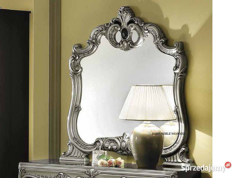 Klasyczna sypialnia Barocco 4d czarnosrebrna Przemyśl sprzedam