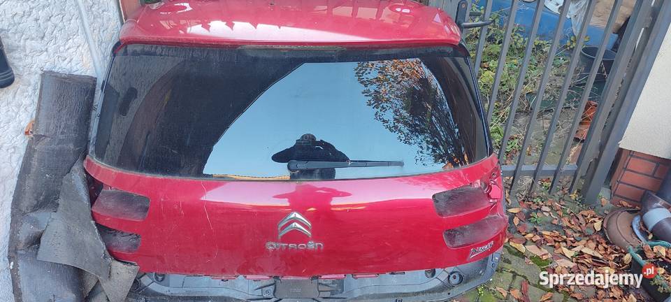 Tylna klapa Citroen C4 grand Picasso mazowieckie Radom