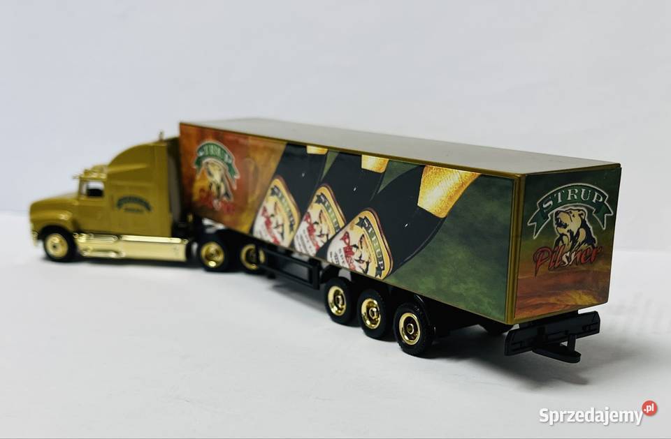 Kolekcjonerski model auta ciężarówki TIR z