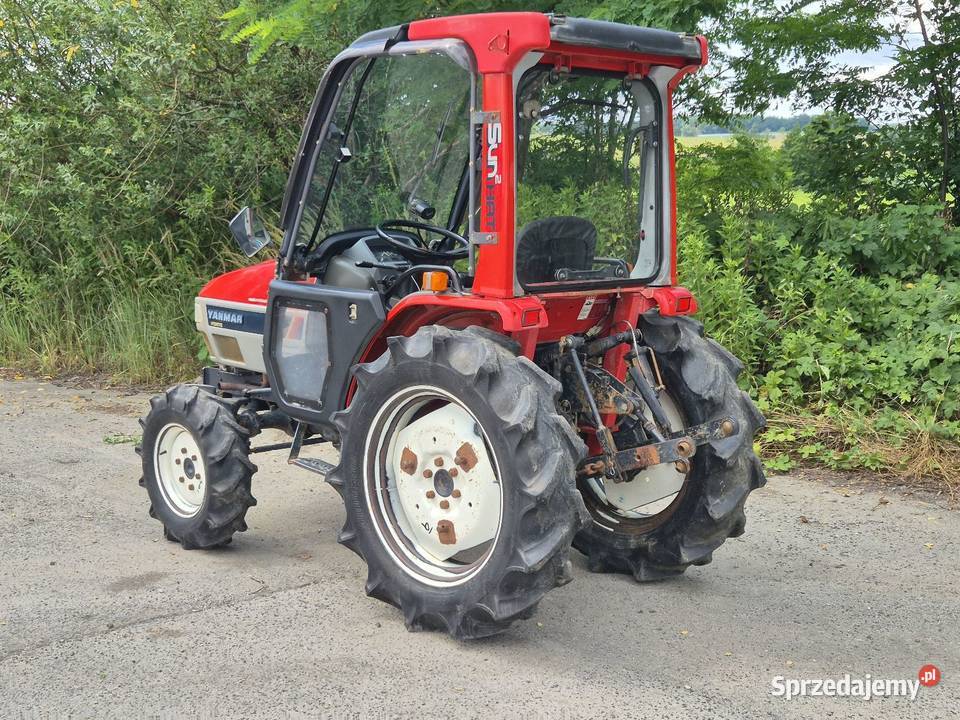 Traktorek YANMAR AF250D 25 44 Glebogryzarka Napęd 4x4 Ciągniki Małuszyn sprzedam