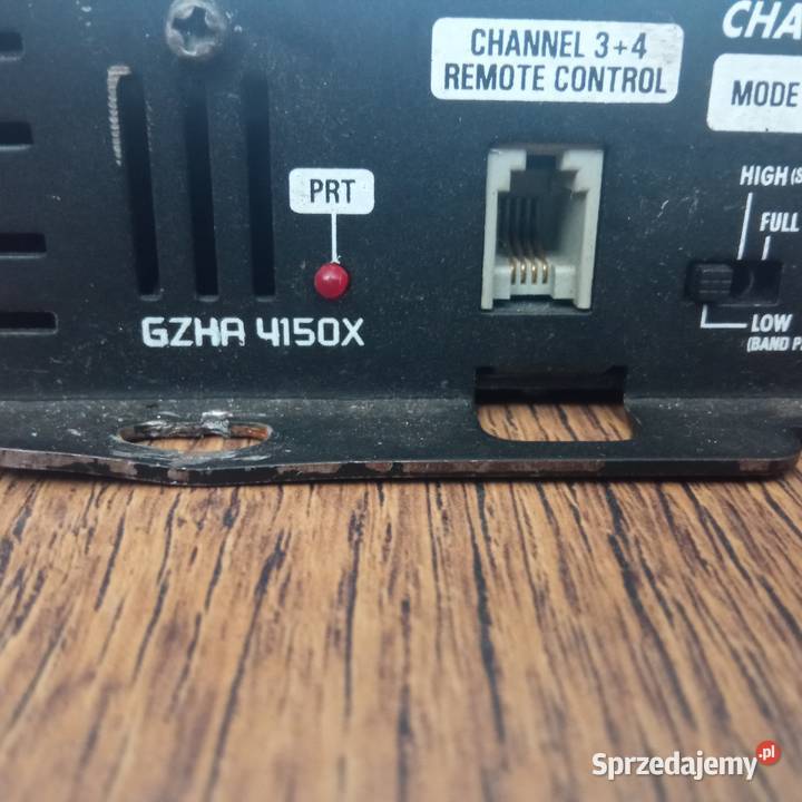 Wzmacniacz samochodowy 600w Ground zero hydrogen Szczecin