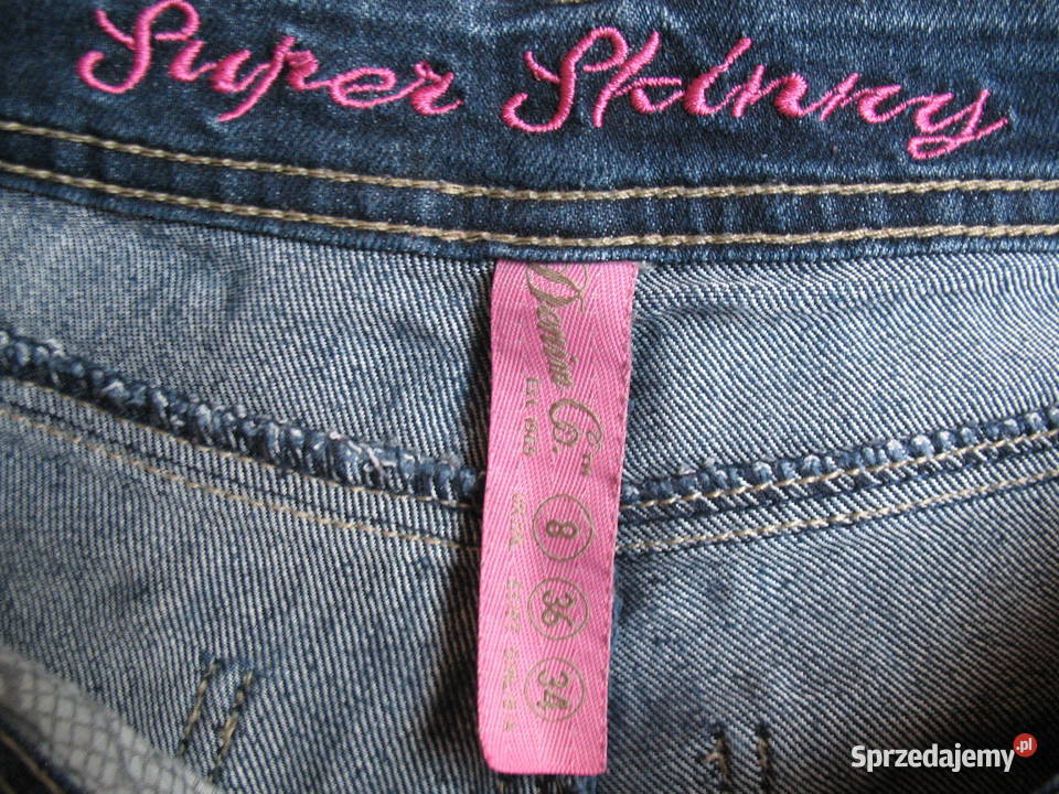 Spodnie damskie jeans 36 S biodra 88 Denim co mazowieckie Siedlce
