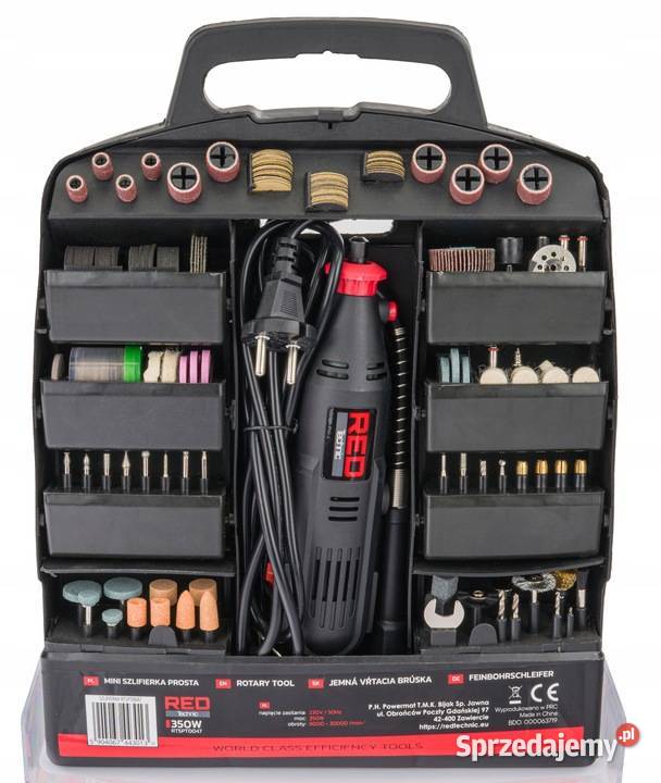 Mini SZLIFIERKA TRZPIENIOWA Prosta Zestaw 300 el śląskie Katowice