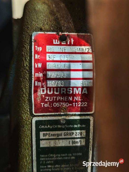 Podajnik ślimakowy rozdrabniacz przemysłowy Góra