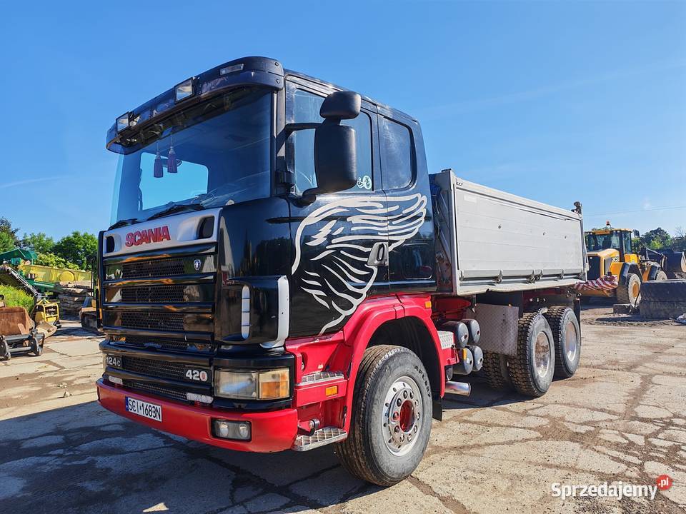 Scania 124 C 420 6x4 Wywrotka Motoryzacja Cieszyn sprzedam