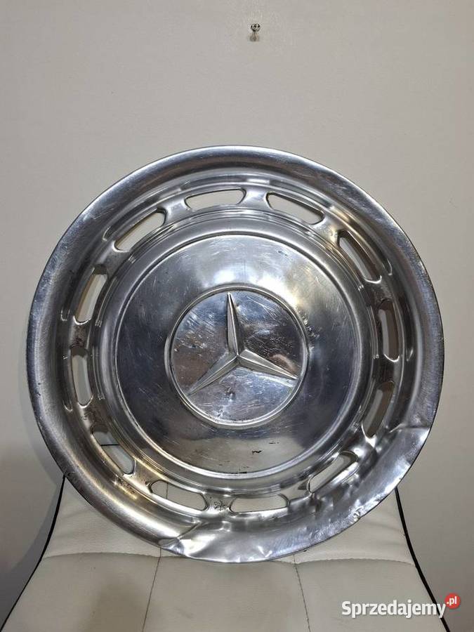 Kołpak mercedes vintage metalowy tłoczony Kraków