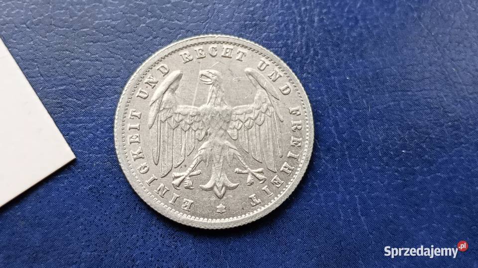 Stare monety 500 mark 1923 F Niemcy Lesko