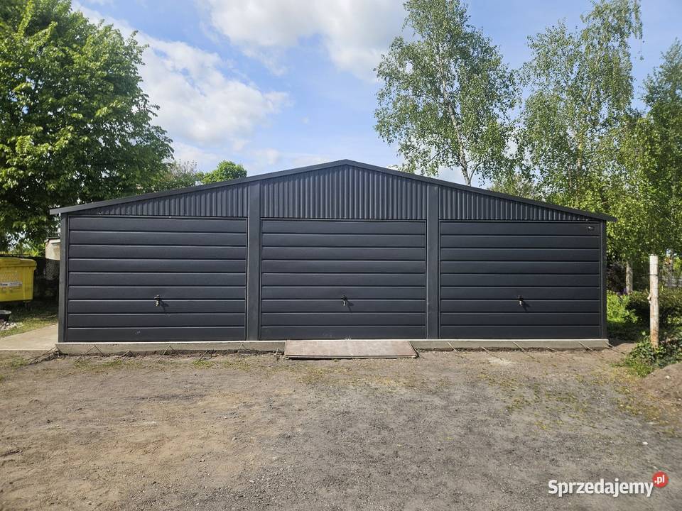 9x6 Garaze Blaszane Garaż Blaszany Blaszak Lipno