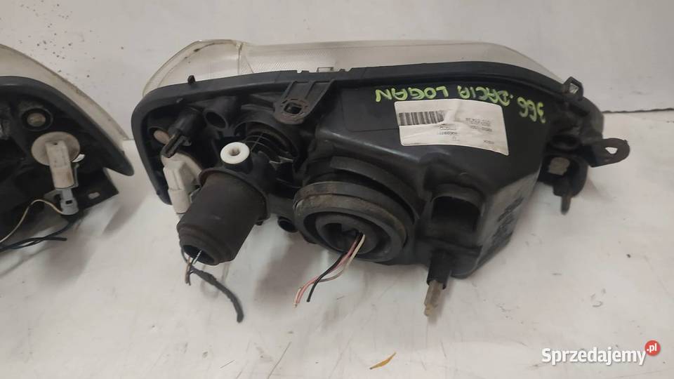 366G LAMPA PRZÓD LEWA PRAWA RENAULT DACIA LOGAN Włoszczowa sprzedam