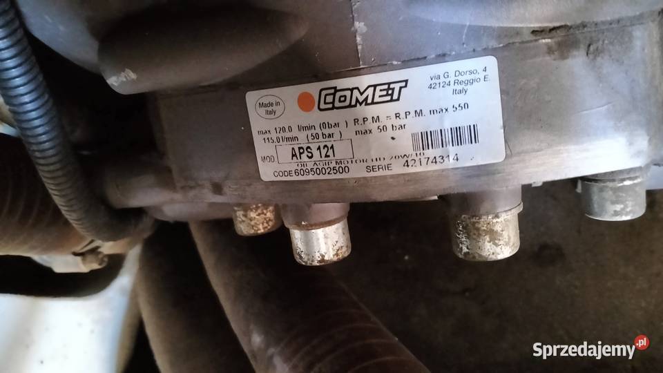 Opryskiwacz sadowniczy nieuszkodzony Maszyny rolnicze