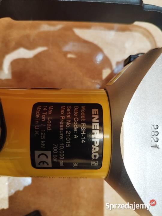 ENERPAC hydrauliczny rozrzutnik wąż siłownik śląskie Dąbrowa Górnicza