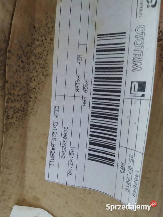 PODSUFITKA PODBITKA SUFIT KABINY Ford Transit Podsufitki