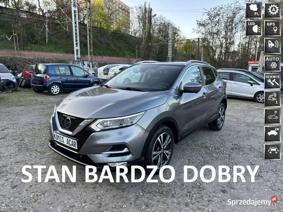 Nissan Qashqai LIFTING12DIGT115NaviKamera serwisowany w ASO Motoryzacja