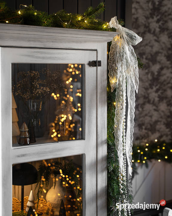 Stylowa witryna drewniana VIT 08 195cm Maków Podhalański