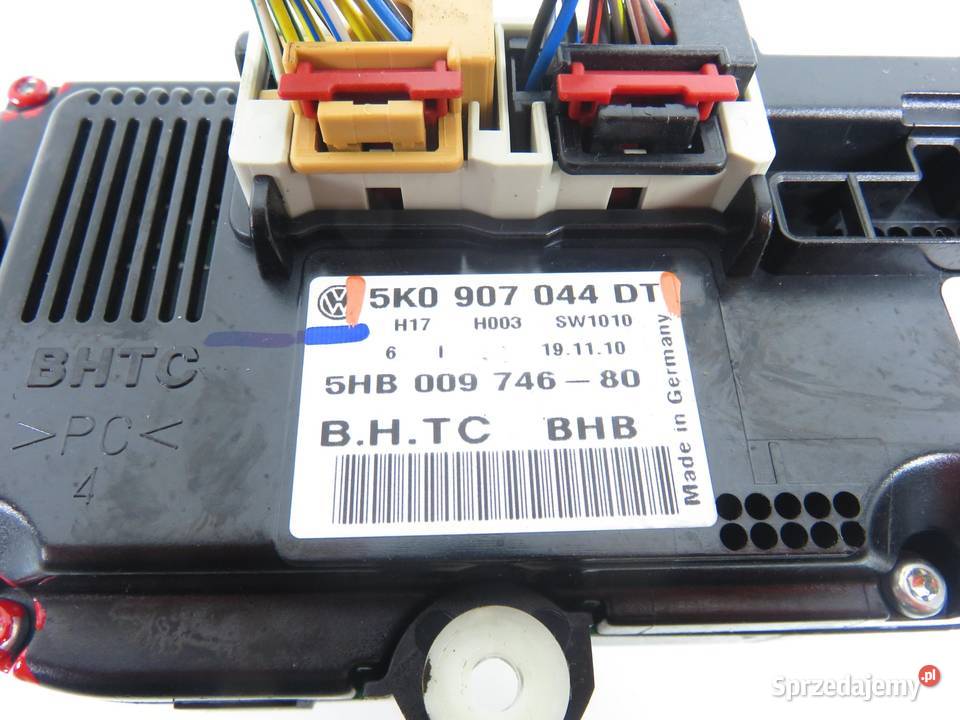 KLIMATRONIK VW TIGUAN 5N 5K0907044DT Panele sterowania, przełączniki