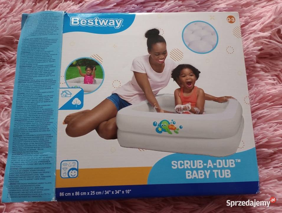 Dmuchana wanna ponton Bestway Szczecin