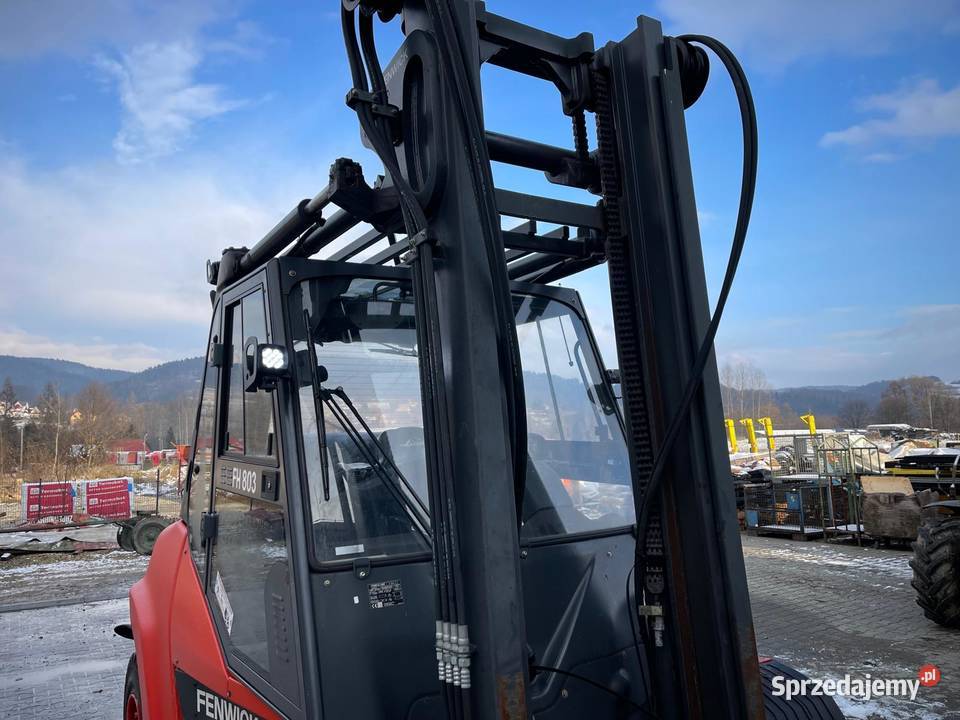 Wózek widłowy Linde H80T02900 LPG Juszczyn