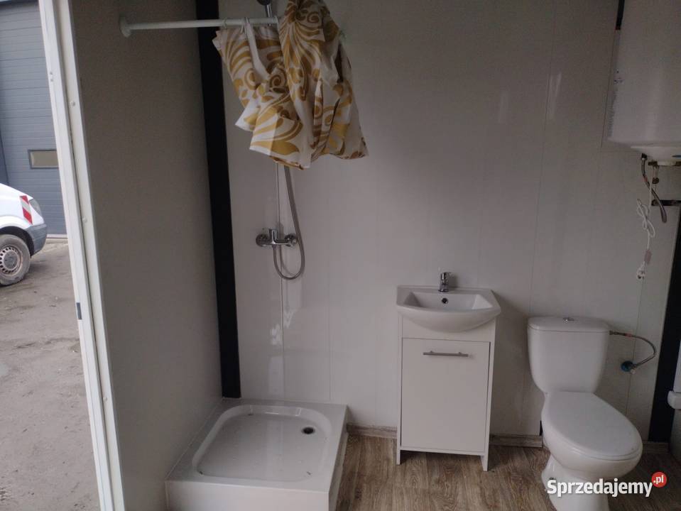 Kontener biurowy socjalny mieszkalny wc Budzisław Kościelny