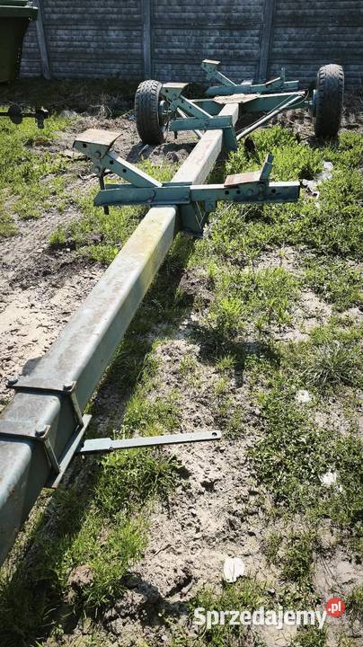 Wózek hedera Cochet Rolnictwo lubelskie Modliborzyce
